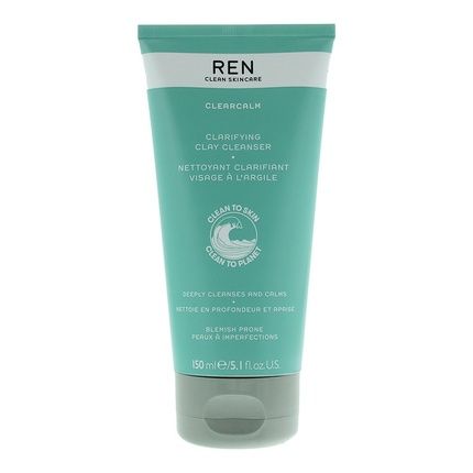 Ren Clearcalm Clarifying Clay Cleanser 150Ml For Women