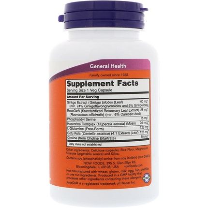 Brain Elevate 120 Vcaps