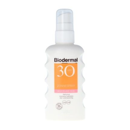 Biodermal Sunscreen Spray For Sensitive Skin Spf 30 - 175Ml - Sun Spray