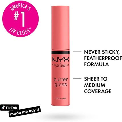 Nyx Butter Gloss Creme Brulee