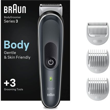 Braun 3 Bg3350 - Body Groomer - Black/Grey