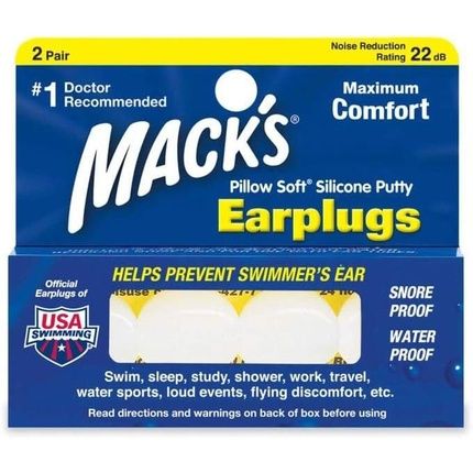 Macks Pillow Soft Silicone Ear Plugs - Image 3