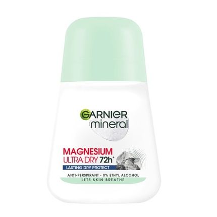 Garnier Magnesium Ultra Dry 72H Women Roll-On Antiperspirant 50Ml