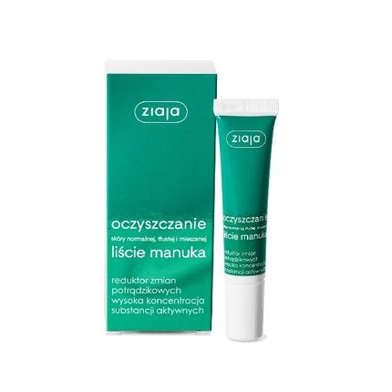 Ziaja Manuka Leaf Cleansing Acne Change Reducer High Concentration Of Active Substances 15Ml