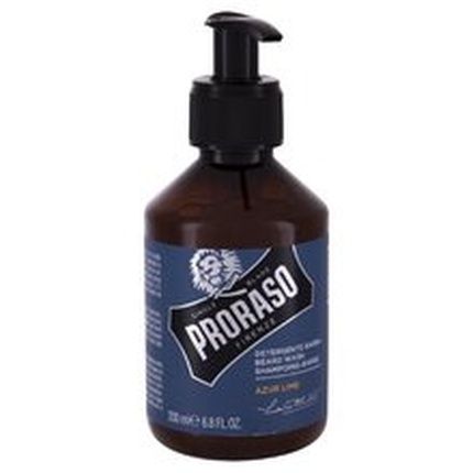 Proraso Azur Lime Beard Wash 200Ml Beard Shampoo With Citrus And Juniper Scent - Image 3