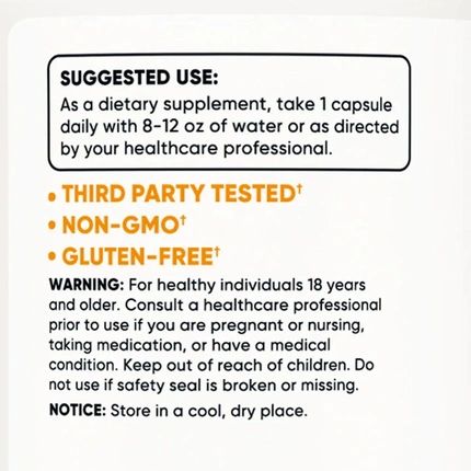 Nutricost Biotin Supplement 120 Capsules - Image 3