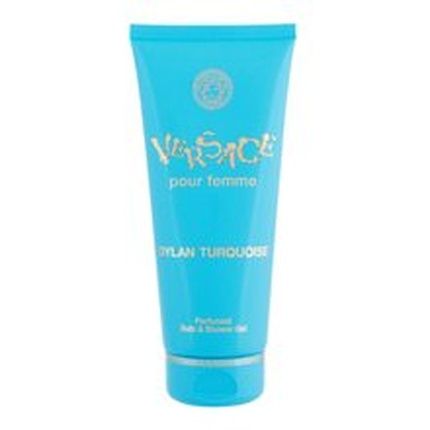Versace Pour Femme Dylan Turquoise Perfumed Bath Shower Gel 200Ml - Image 3