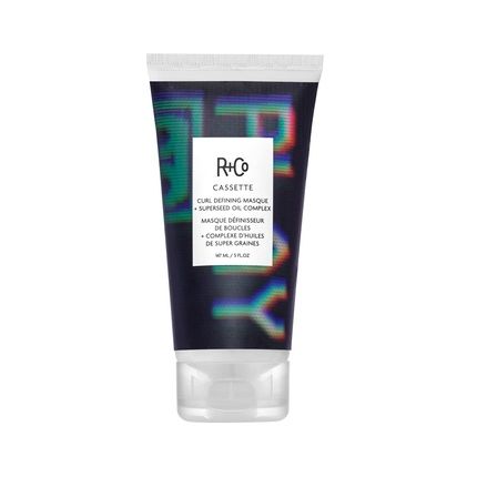 R+Co Cassette Curl Defining Masque For Defined Curls Deep Hydration Nourishing