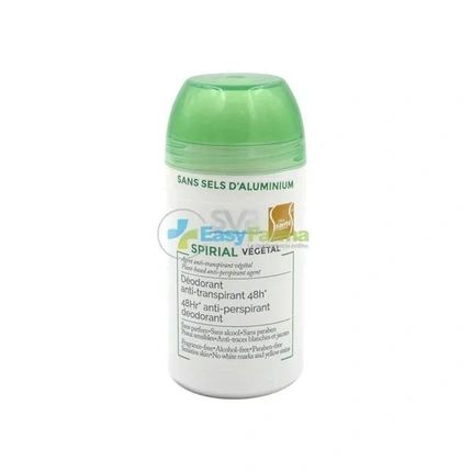 Laboratoires Svr Spirial Vegetal Deodorant Antiperspirant Intensive 48 Hours 50 Milliliters