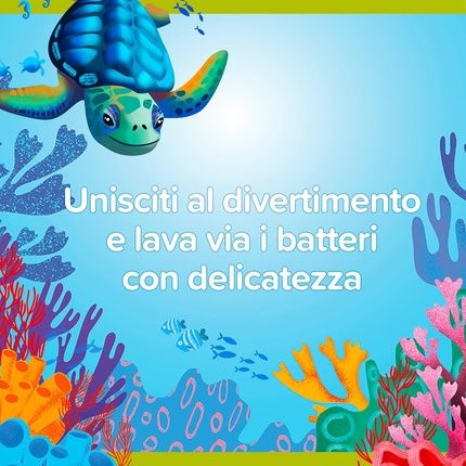 Palmolive Eco Refill Liquid Soap Aquarium 500Ml - Protects Against Bacteria - Vegan - 96% Natural Ingredients - Dermatologically Tested