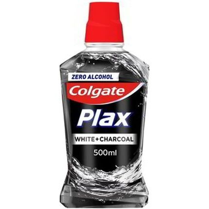 Colgate Plax White + Charcoal Mouthwash 500Ml