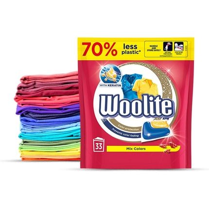 Woolite Mix Colors With Keratin Washing Capsules For Colored Fabrics - Image 3