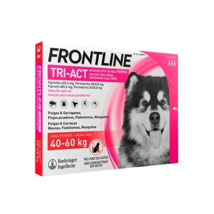 Frontline Frontline Triact 4060Kg 3 Pipette 6Ml