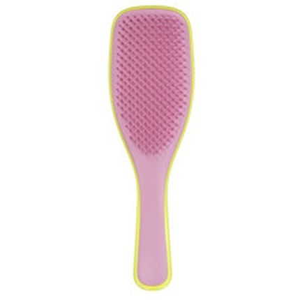 Tangle Teezer The Ultimate Detangler Hairbrush For Wet & Dry Hair Two-Tiered Teeth & Comfortable Handle Hyper Yellow & Rosebud