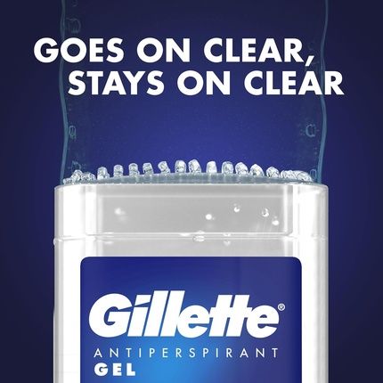 Gillette Clear Gel Champion Gold Antiperspirant & Deodorant For Men 70Ml - Image 3