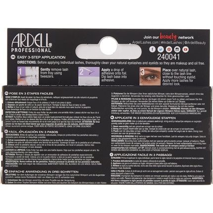 Ardell Faux Mink Individuals Long Black Eyelashes 25G
