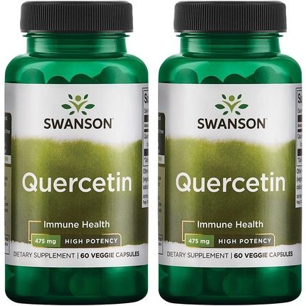 Swanson High Potency Quercetin Immune Health Support 60 Veggie Capsules