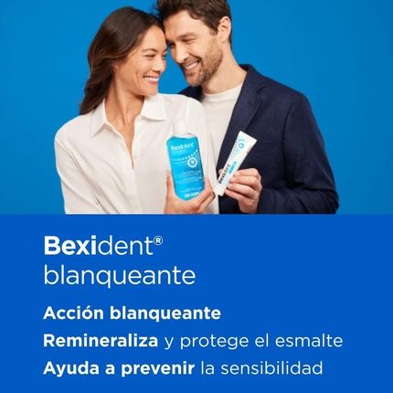 Isdin Bexident Whitening Mouthwash 500Ml + 500Ml - Pack Of 2