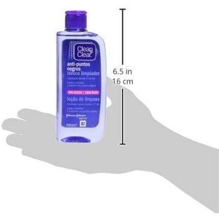 Clean & Clear Blackhead Tonic Cleanser 200Ml - Image 3