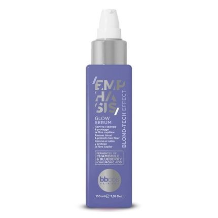 Bbcos Emphasis Blondtech Purple Blue Glow Serum 100Ml Hair Treatment