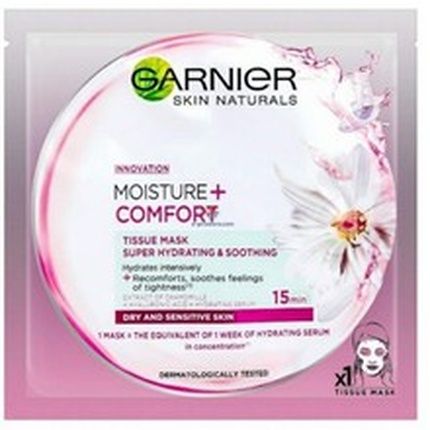Garnier Skin Naturals Hydra Bomb Moisturizing Face Mask With Chamomile Extract 32G
