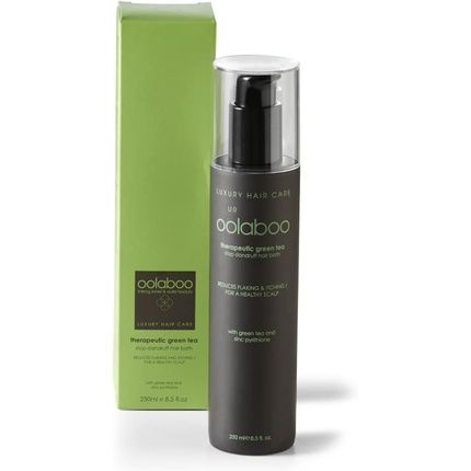Oolaboo Therapeutic Green Tea Stop Dandruff Hair Bath 200Ml