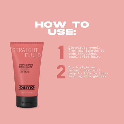 Osmo Keratin Straightening Fluid For Frizz-Free Results And Heat Protection - Vegan - Image 3