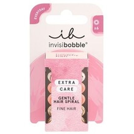 Invisibobble Extra Care Delicate Duties Hair Elastic 6 Pcs