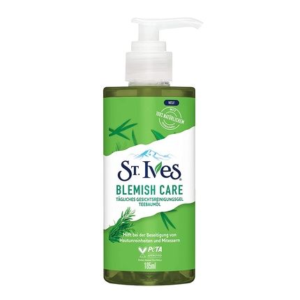 St. Ives Tea Tree Face Cleanser For Blemish Prone Skin 200Ml