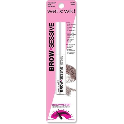 Markwins Wet N Wild Brow-Sessive Brow Shaping Gel Pomade For Thin And Thick Eyebrows Brown
