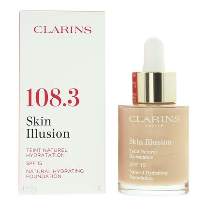 Clarins Skin Illusion Natural Hydrating Spf 15 1083 Organza Foundation 30Ml