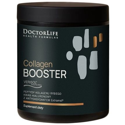 Doctor Life Collagen Booster Fish Collagen Peptides + Hyaluronic Acid Dietary Supplement 165G
