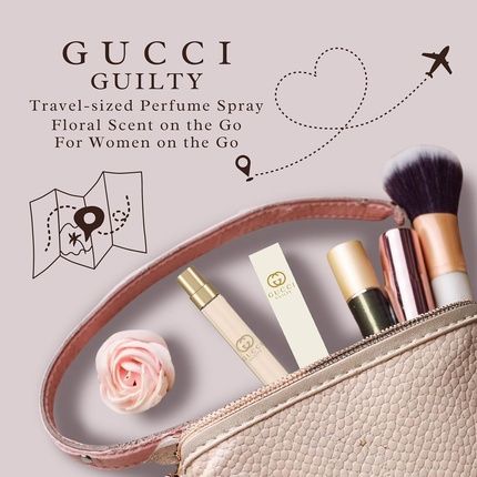 Gucci Guilty Pour Femme Perfume For Women Travel Edp Spray 0.33 Fl Oz - Image 3