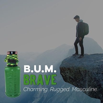 Bum Equipment Brave Eau De Toilette Spray For Men 3.4 Fluid Ounce - Image 3