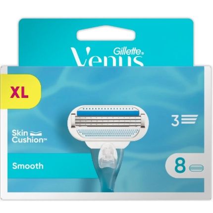 Gillette Venus Spare Heads Women'S Classic Smooth Razor Blades