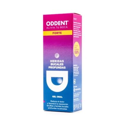 Oddent Oddent Forte Oral Gel Deep Mouth Wounds 8Ml