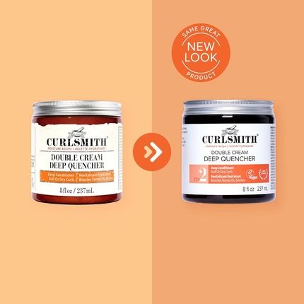 Curlsmith Double Cream Deep Quencher Vegan Moisturising Deep Conditioner