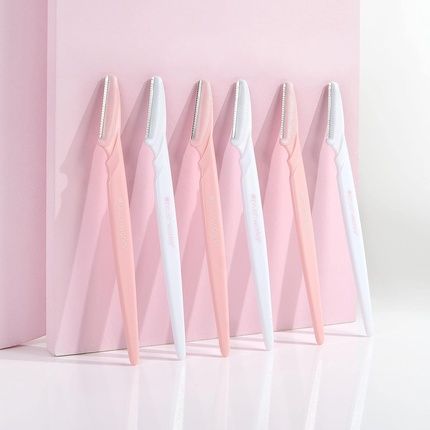 Brushworks Angled Dermaplaners - Pack Of 6