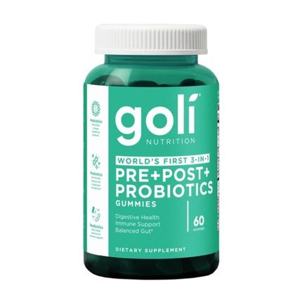 Goli Nutrition Pre + Post + Probiotics 60 Gummies