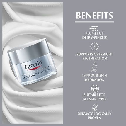 Eucerin Hyaluron-Filler Night Cream 50Ml - Image 3