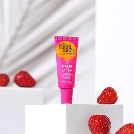 Bondi Sands Lip Balm Spf 50+ Wild Strawberry Moisturizing Lip Care With Sun Protection 10G - Image 3