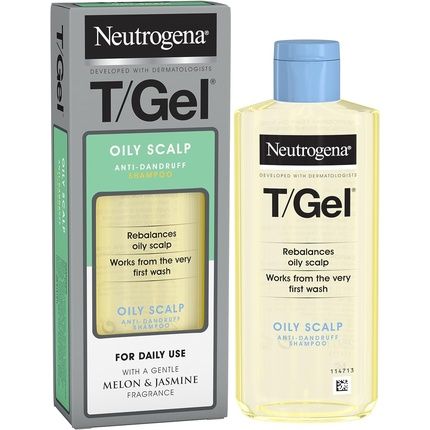 Neutrogena T/Gel Anti-Dandruff Shampoo For Oily Scalp Fresh Jasmine 250Ml