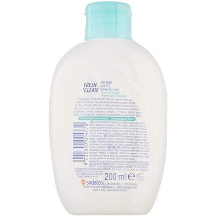 Fresh & Clean Intimo With Natural Thyme And Propolis Antibacterial 200Ml - Image 3