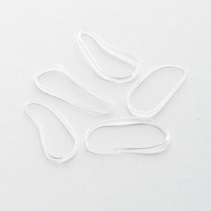Brushworks Clear Flexi Elastic Hair Bands - 100 Pieces - Image 3