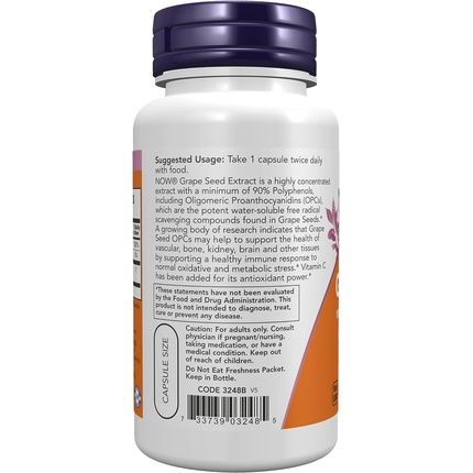 Grape Seed - 100 Vcaps - Image 3