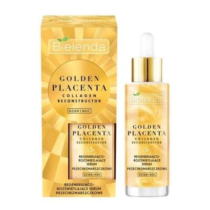 Bielenda Golden Placenta Collagen Reconstructor Anti Wrinkle Face Serum 30G - Image 4