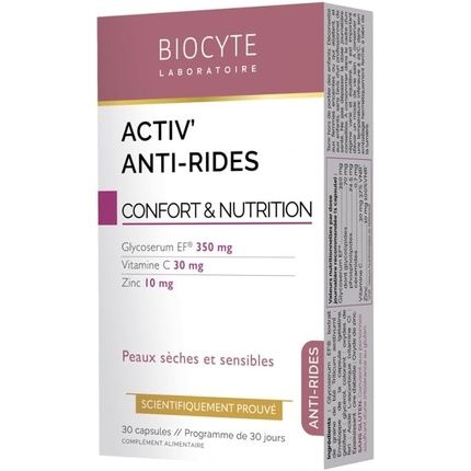 Biocyte Activ' Anti-Wrinkles 30 Capsules