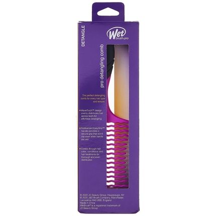 Wet Brush Pro Detangler Comb Purple 1 Count - Image 3