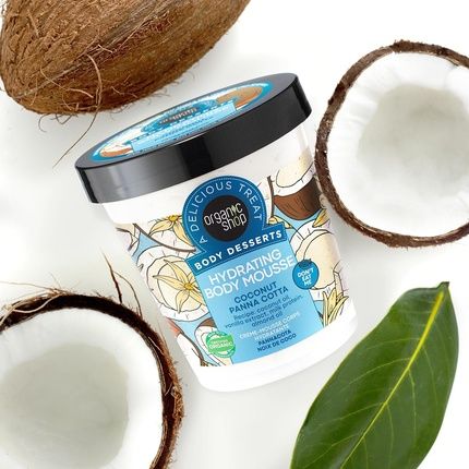 Organic Shop Body Desserts Hydrating Coconut Panna Cotta Body Mousse 450Ml - Image 3