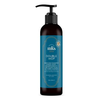 Mks-Eco Men Double Hop 2-In-1 Shampoo & Body Wash Sandalwood